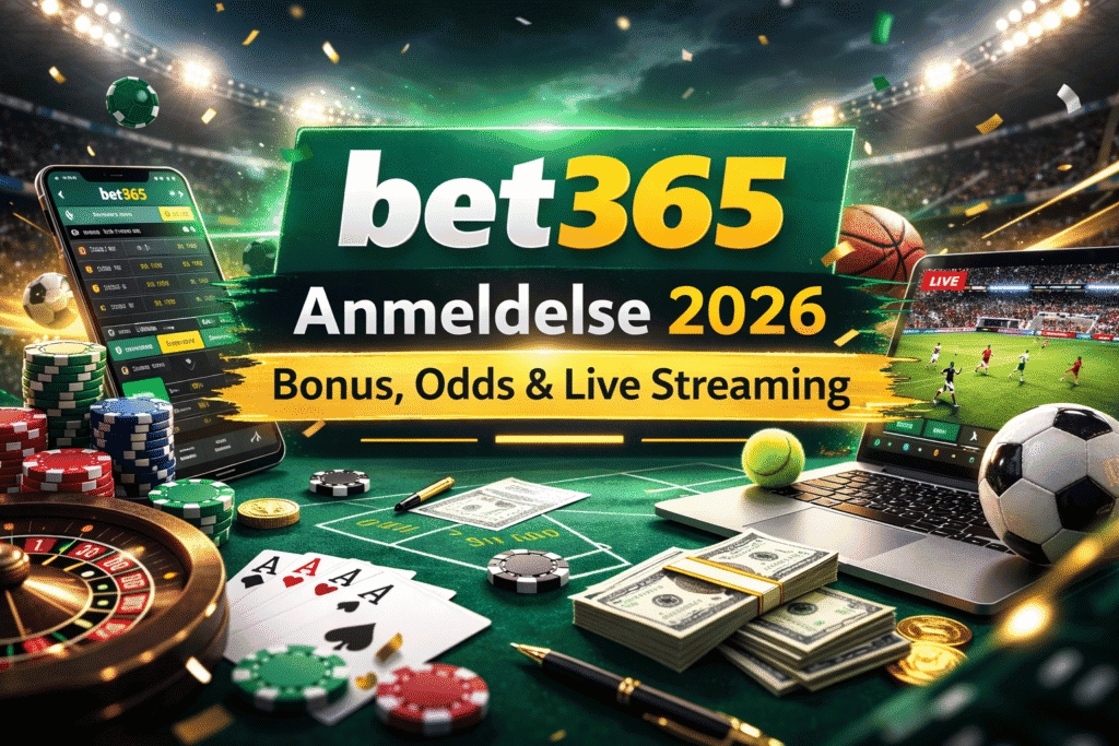 Bet365 Anmeldelse 2026 – Bonus, Odds & Live Streaming
