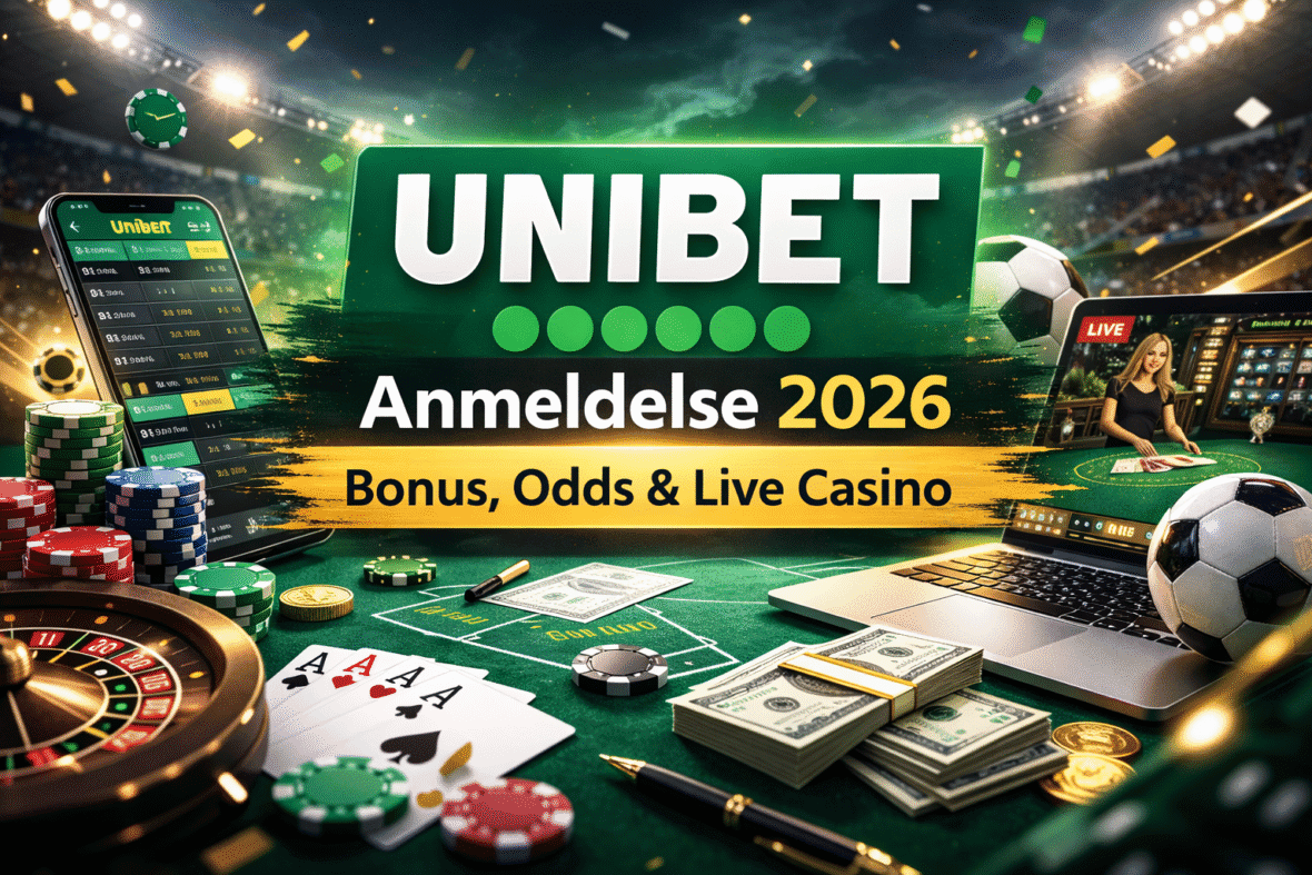 Unibet Anmeldelse 2026 – Bonus, Odds & Live Casino